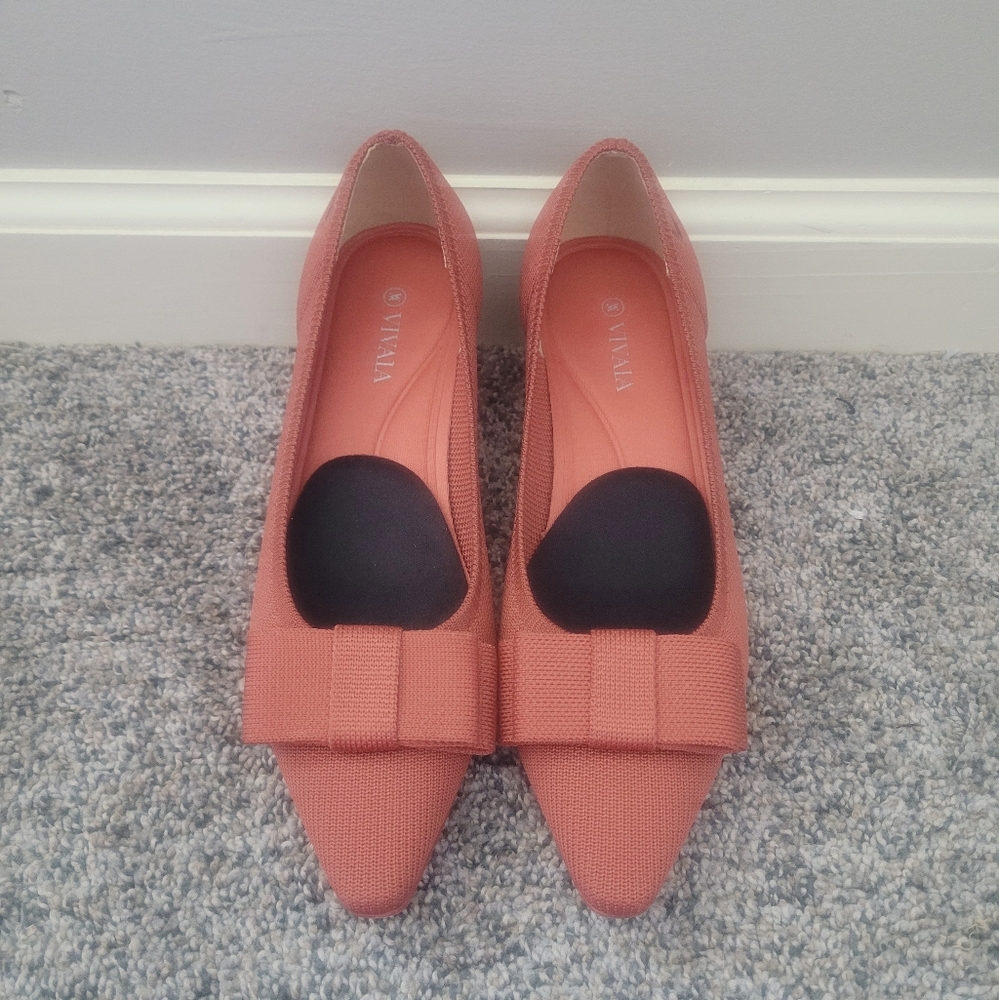 Vivaia Titli Pointy Bow Heel Shoes